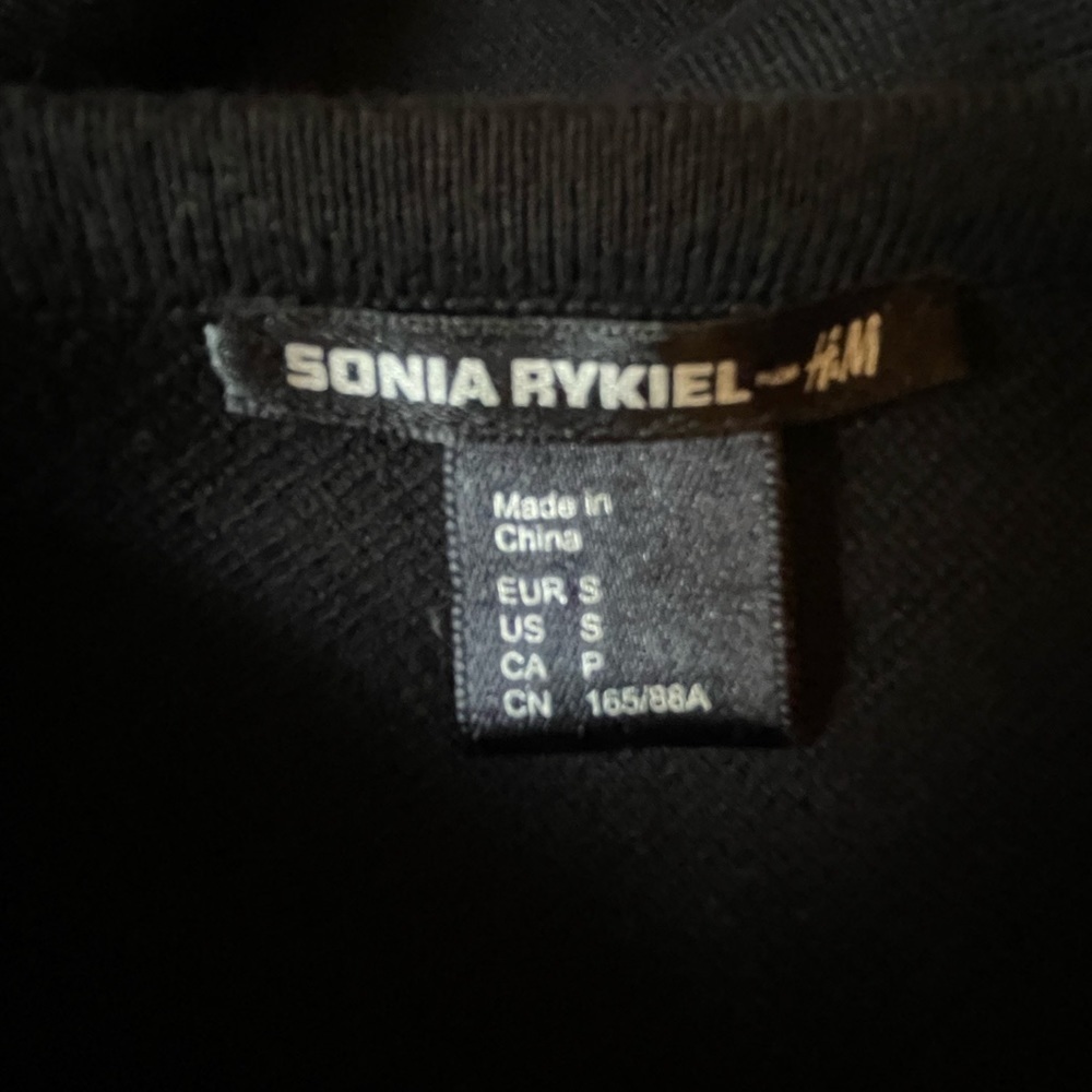 Sonia Rykiel H&M one shoulder dress rosette on shoulder - Picture 4 of 6